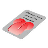 Danke, du zu sein magnet (Linke Seite)