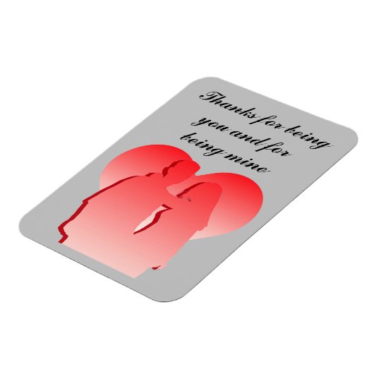 Danke, du zu sein magnet (Linke Seite)