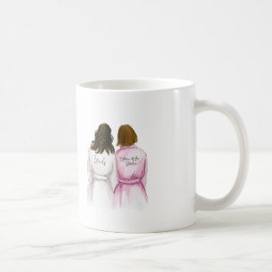 DANKE dunkle Wellen-Braut-kastanienbraune Bob-Mama Kaffeetasse