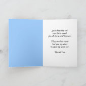 Danke Echo - Funny Message (Innenseite)