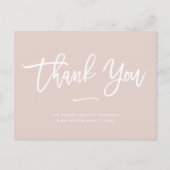 Danke | Eigene Kleinunternehmen im Einzelhandel lö Postkarte (Vorderseite)