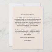 "Danke, ein Haufen" Tomato-Themed Dankeskarte (Rückseite)