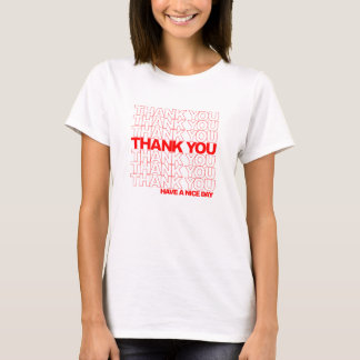 Danke - Einkaufstaschen-Shirt T-Shirt