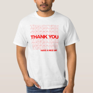Danke - Einkaufstaschen-Shirt T-Shirt