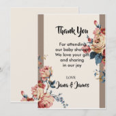 Danke Einladung (Vorne/Hinten)