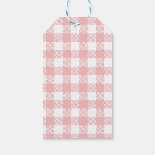 Danke Eis Brautparty Gevor Geschenkanhänger (Rückseite)