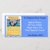 Danke Elefant (Vorne/Hinten)