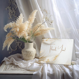 Danke | Elegante Bohemische Blumengoldpampas