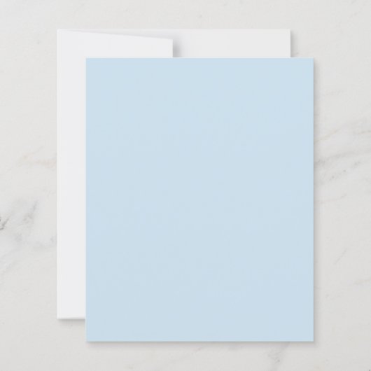 Danke Elephant Twin Boys Baby Shower (Rückseite)