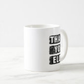 Danke Elon Kaffeetasse (VorderseiteRechts)