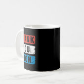 Danke Elon Kaffeetasse (Vorderseite Links)