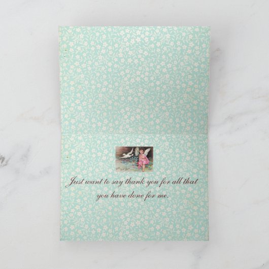 Danke Engelskarte (Innenseite)