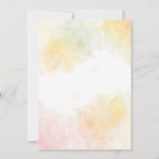 Danke, Erntedank Dinner Einladung (Rückseite)