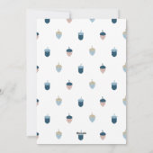 Danke Erntedank Foto Card geben Feiertagskarte (Rückseite)