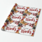 Danke - Erntedank Geschenkpapier (Ungerollt)