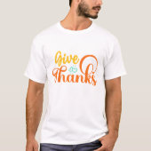 Danke - Erntedank T-Shirt (Vorderseite)