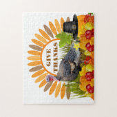 Danke Erntedank Türkei, Pumpkins Holiday Puzzle (Vertikal)