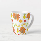 DANKE ERNTEDANK TÜRKEI & PUMPKINS MILCHTASSE (Rechte Ecke)