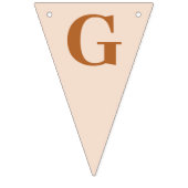 Danke Erntedank Wimpelkette (Dritte Fahne)