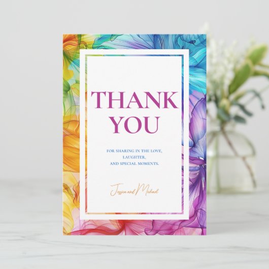 ❤️ Danke Ethereal Bloom (Stehend Vorderseite)