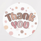 Danke etiketten (Design 2)