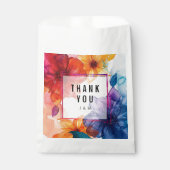 DANKE euch Anemone Dreamscape Wedding Geschenktütchen (Vorderseite)