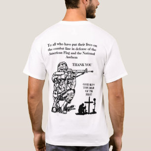 DANKE EUCH / GOTT SEID DIE ZUHAUSE DES BRAVES T-Shirt
