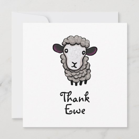 Danke Ewe Einladung (Vorderseite)