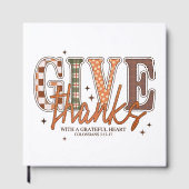 Danke Fall Gästebuch (Vorderseite)