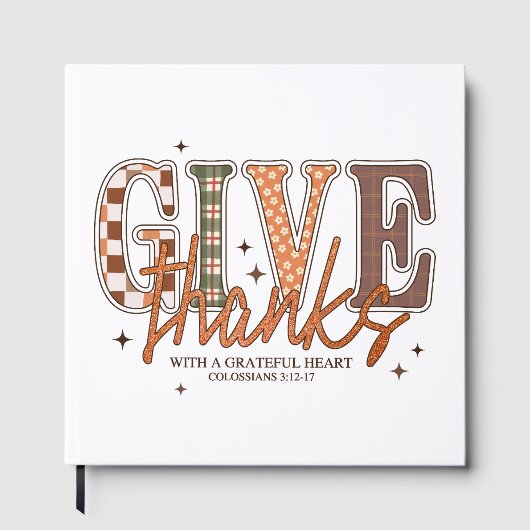 Danke Fall Gästebuch (Vorderseite)