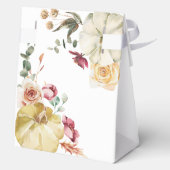 Danke Fall Pink Vintag Truck Baby Dusche Geschenkschachtel (Rückseite)