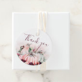 Danke Fall Pumpkins Geschenkanhänger (Beispiel)