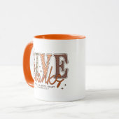 Danke Fall Tasse (Vorderseite Links)