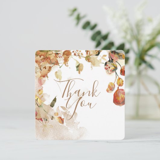 Danke Fall Theme (Stehend Vorderseite)