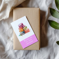 Danke, farbenfrohe Macaroons