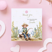 Danke Fisherman's Derby Baby Shower Geschenkanhänger