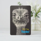 Danke flache Karten (Stehend Vorderseite)