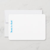 Danke flache Karten (Rückseite)