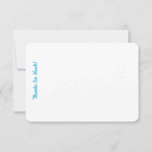 Danke flache Karten (Rückseite)