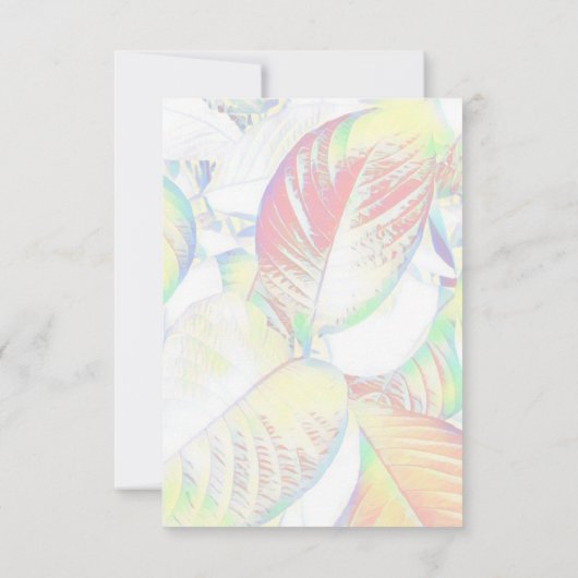 "Danke!" Flachkarten Dankeskarte (Rückseite)