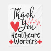 Danke - Fleece Blanket, 50"x60" (Vorderseite)