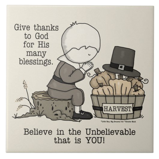 Danke Fliese (Vorderseite)