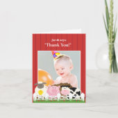 Danke Foto Farm Card (Vorderseite)