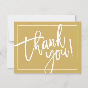 DANKE FOTO fett moderne Pinselbuchstaben gold