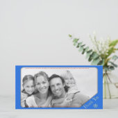 Danke Foto-Karte (Stehend Vorderseite)