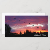 "Danke", Foto-Karte Dankeskarte (Vorne/Hinten)