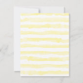 Danke Foto-Karte mit Sonnenblume-Rahmen (Rückseite)