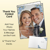 Danke - Foto mit Blue Peony