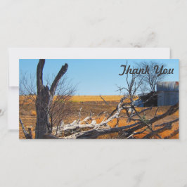 Danke Fotokarte - Australier outback