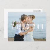 Danke Fotokarte Postkarte (Vorne/Hinten)